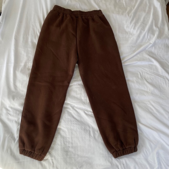 Dark Brown Comfort Sweatpants Size XL - Picture 4 of 5